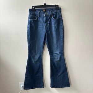 Lee Dark Wash Flare Jeans